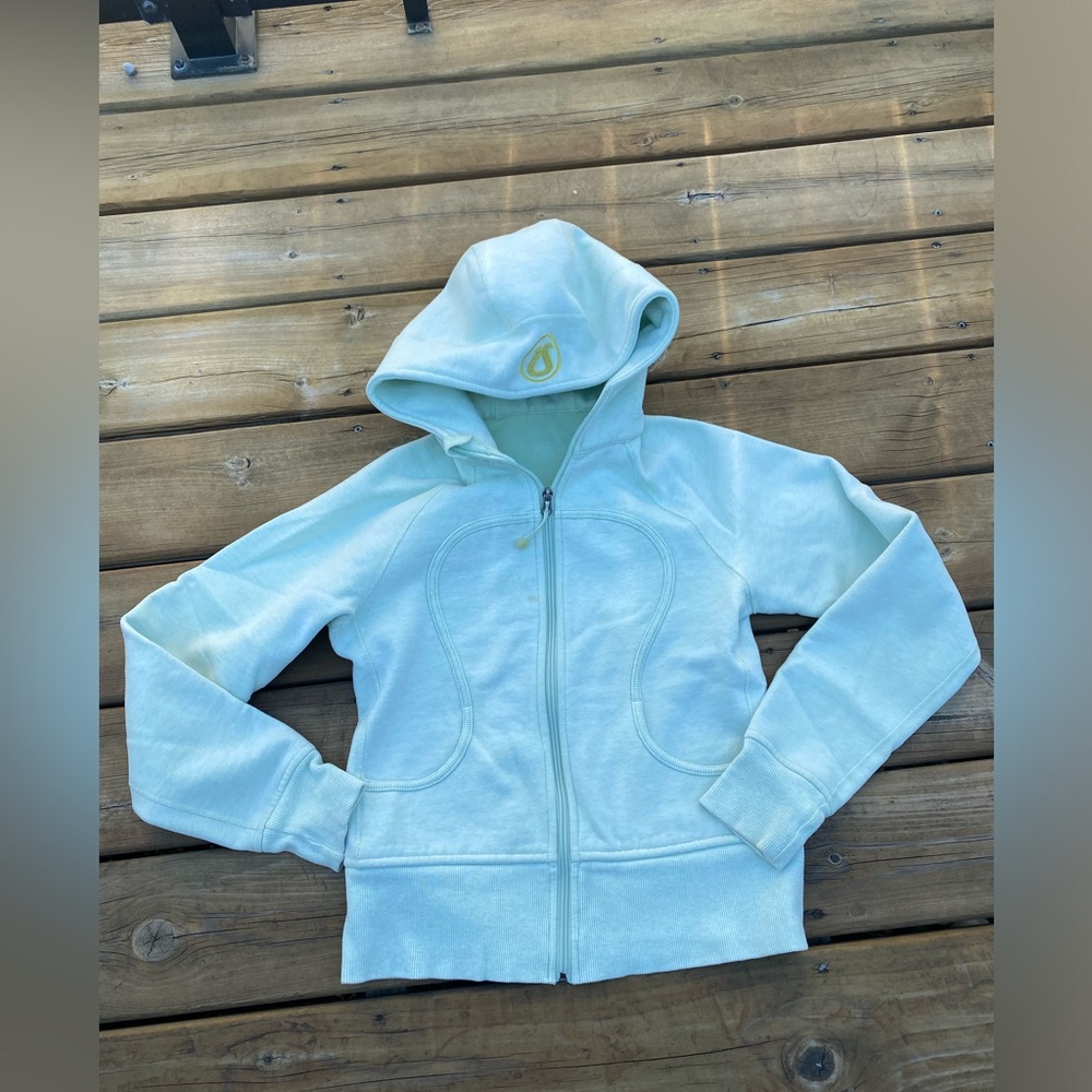 Lululemon Scuba Hoodie Light Mint Size xs
